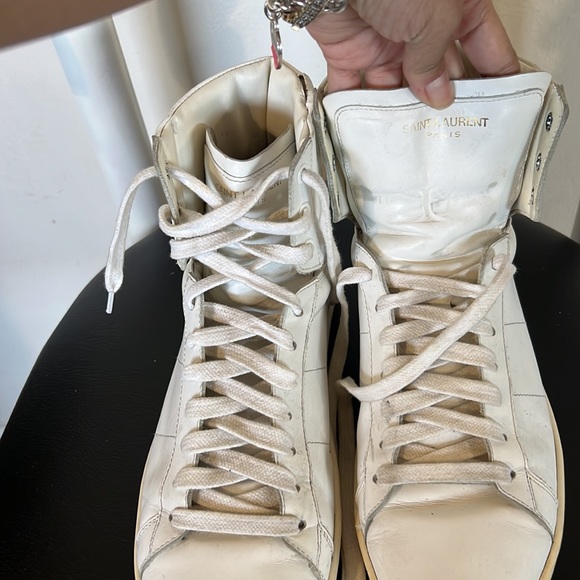 Saint Laurent SL-01H leather sneakers (size 41) - Picture 4 of 7